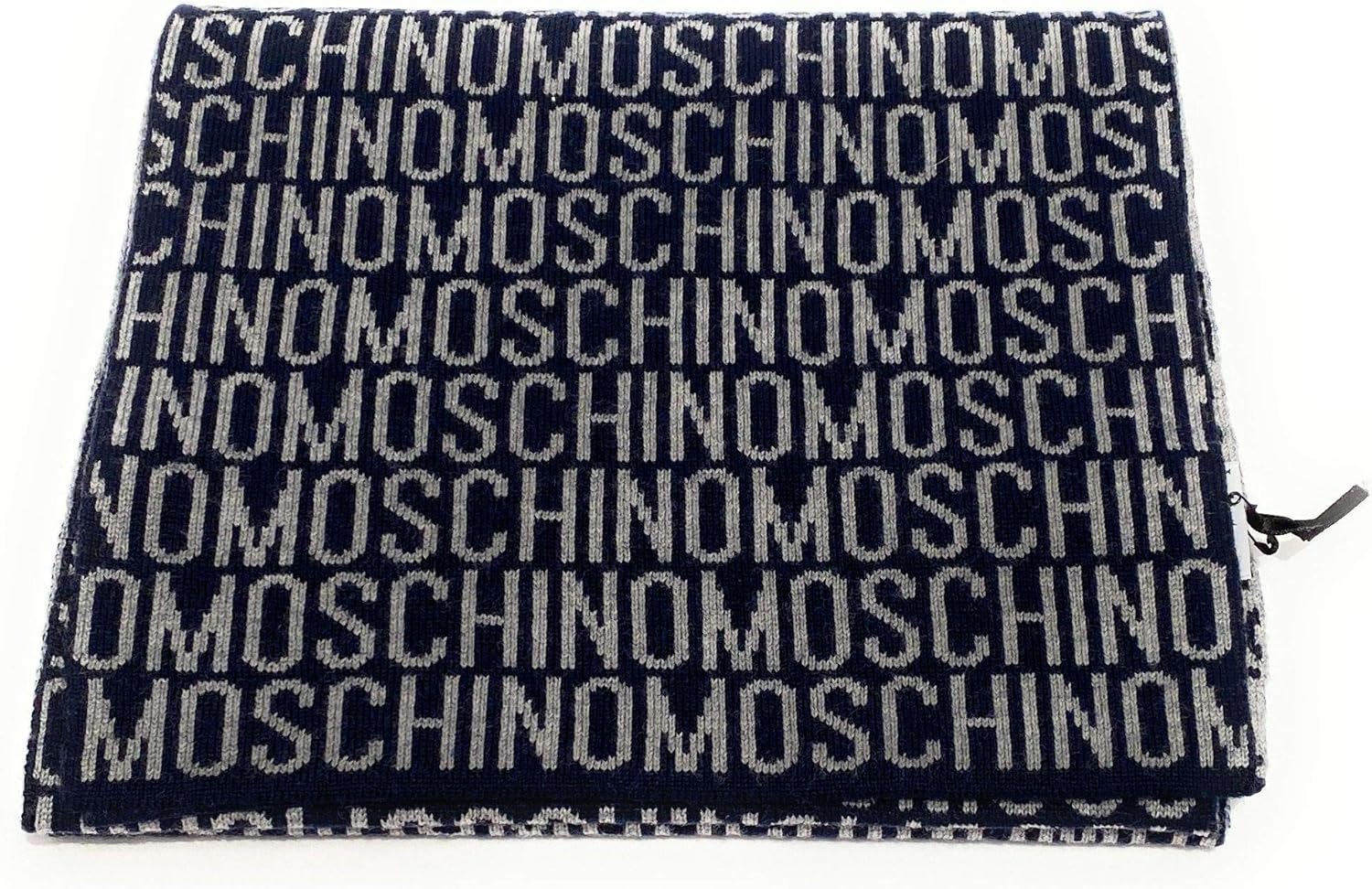 moschino logo scarf
