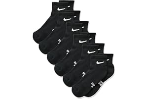 NIKE Kids' Everyday Cushioned Ankle Socks (6 Pairs)