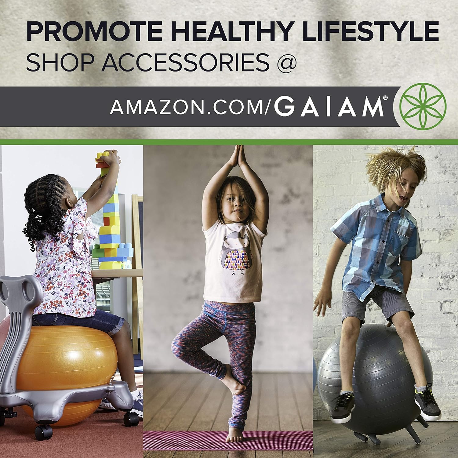 Gaiam Kids Yoga Mat Exercise Mat, Yoga for Kids with Fun Prints - Playtime for Babies, Active & Calm Toddlers and Young Children, Owl, 3mm : Sports & Outdoors