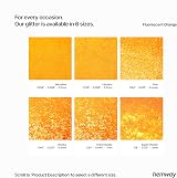 Hemway Fluorescent Orange Glitter Shaker 130g Chunky Glitter view 3