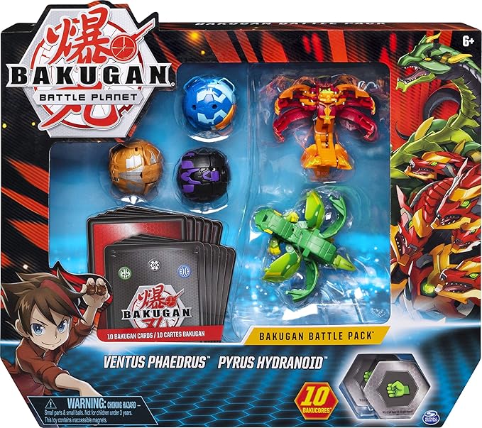 Bakugan 6045132 Battle Pack Assortment (Styles May Vary), Multicoloured