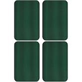 Honoson 4 Pieces Pool Safety Cover Patch Kit Repair Swimming Pool Safety Cover Mesh with Self Adhesive Green Mesh Patch Kit for Pool Cover(4 x 8 Inch)