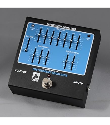 ギター goat blue instrument equalizer Amazon.com: GOAT BLUE SERIES INSTRUMENT EQUALIZER : Musical