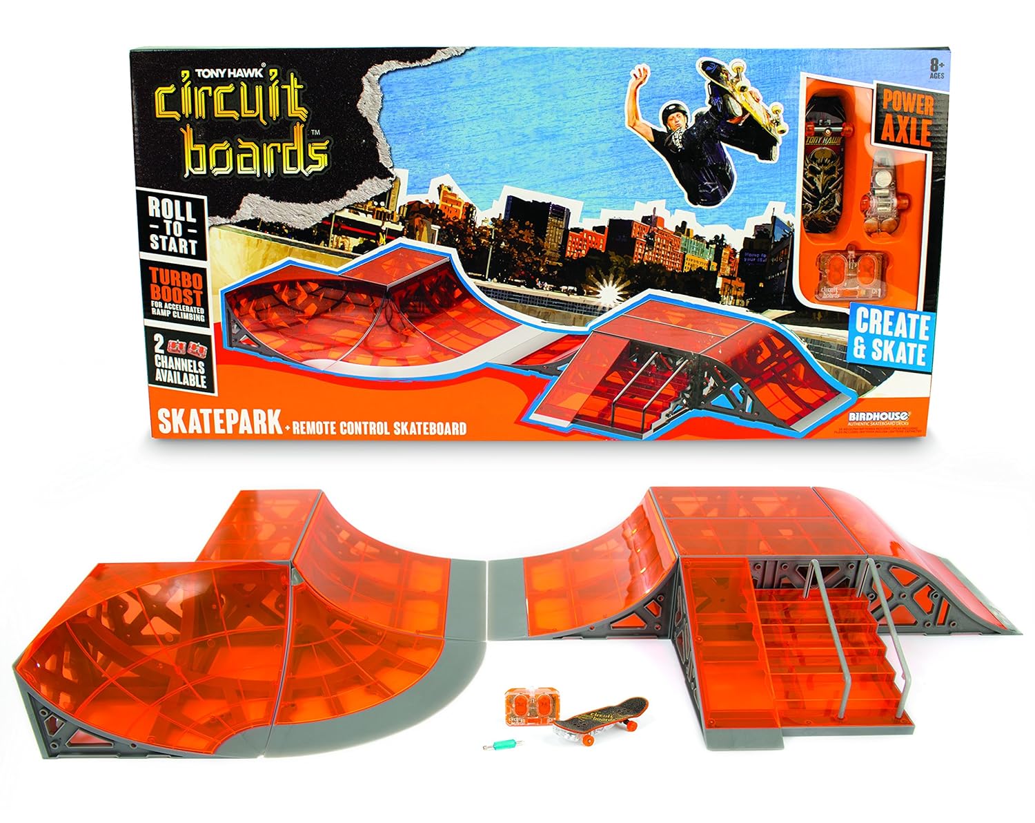 Jouets fidget, finger et spinner Hexbug Tony Hawk Circuit Boards By Skate Park Remote Control