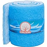 Aquarium Filter Media Pad Cut to Fit Roll, 12" x 72" (6 ft)