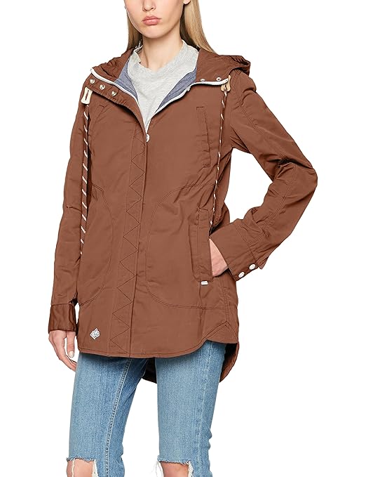 khujo Damen Jacke Navassa Washed Nylon Jacket