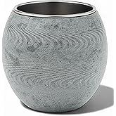 SAUNOM Stone Sauna Aromatherapy Cup — Soapstone and Stainless Steel Aroma Bowl for Fragrance in Saunas — Perfect for Luxury Home Sauna