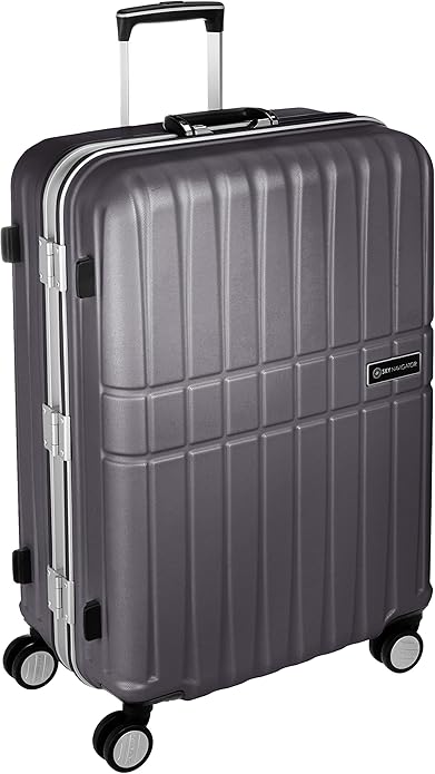 Amazon Co Jp スカイナビゲーター スーツケース 保証付 93l 75 Cm 5 4kg Sk 0740 69 グレー シューズ バッグ