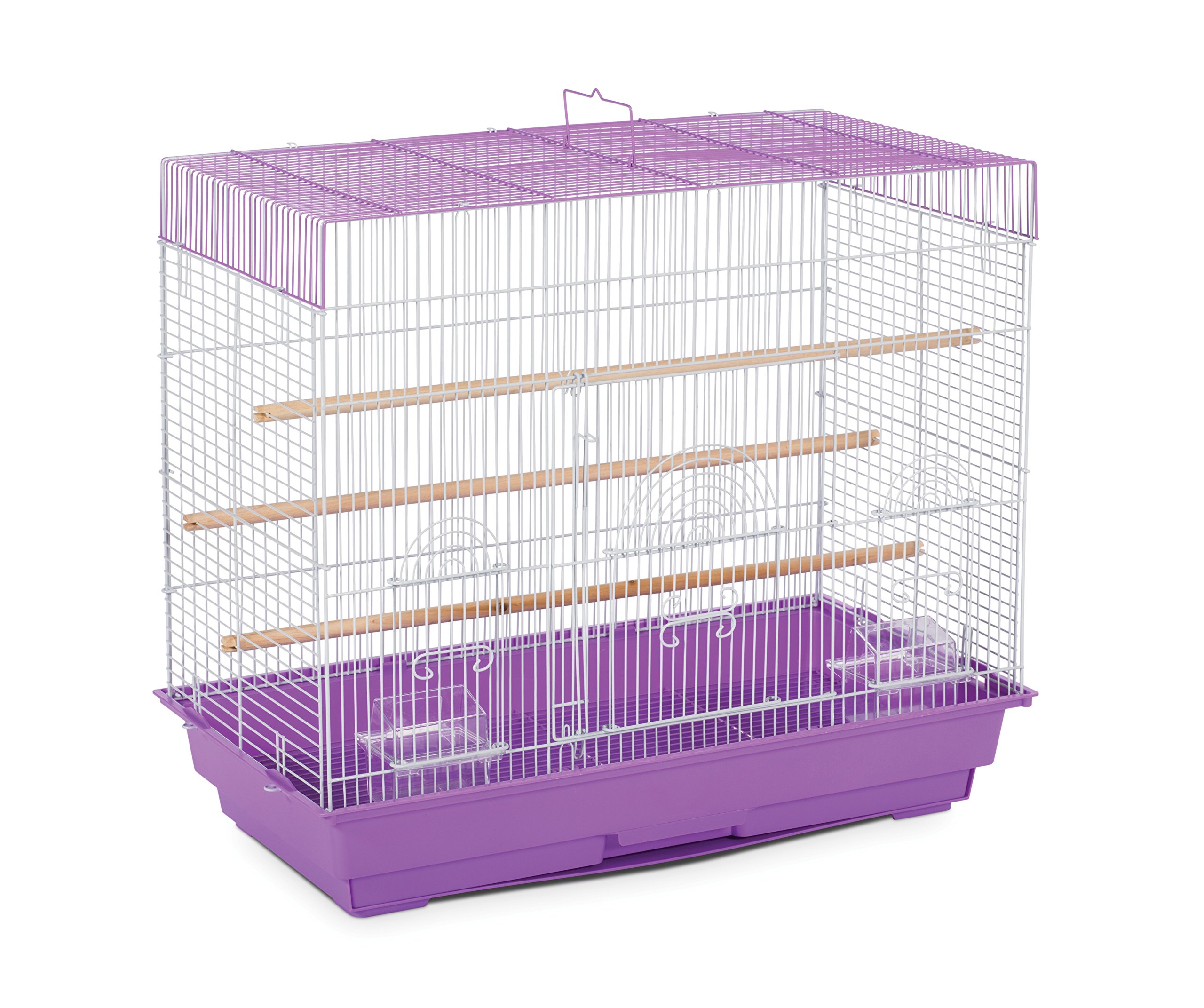 PREVUE PET PRODUCTS SP1804-3 Flight Cage, Lilac/White,26" L x 14" W x 22 1/4" H