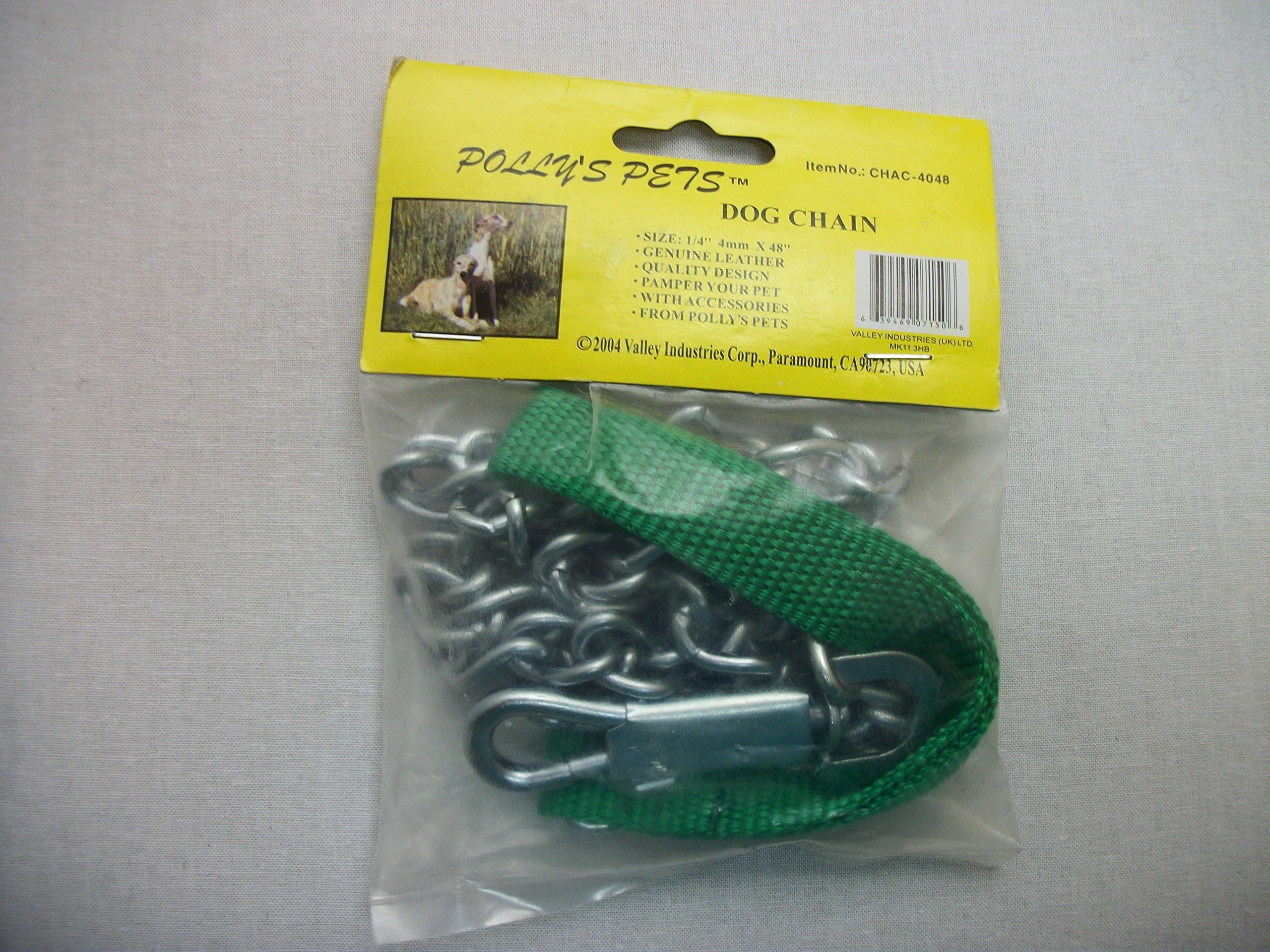 Dog Chain Leash (Green)