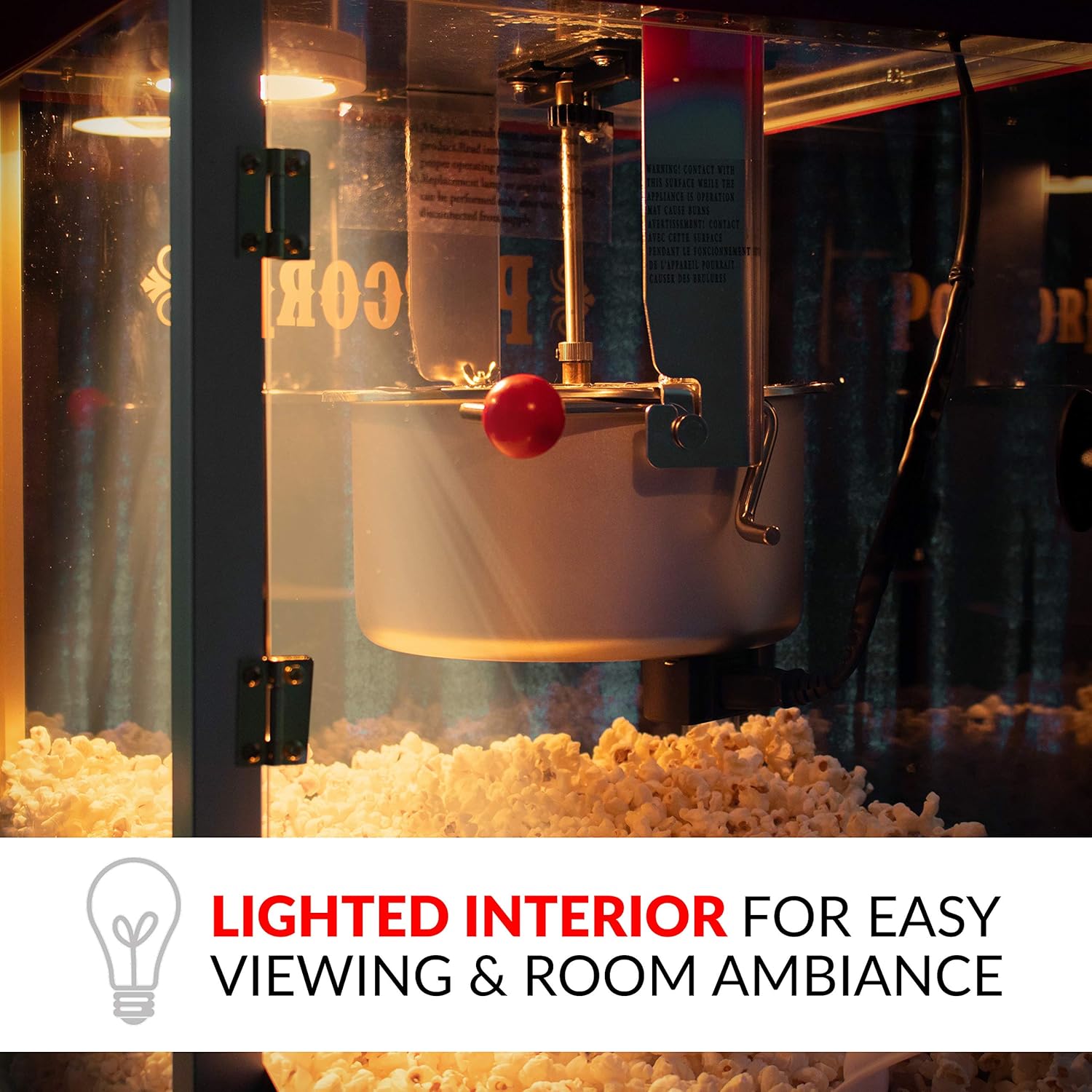 Amazon.com: Nostalgia CCP610 palomitas de maíz profesionales ...