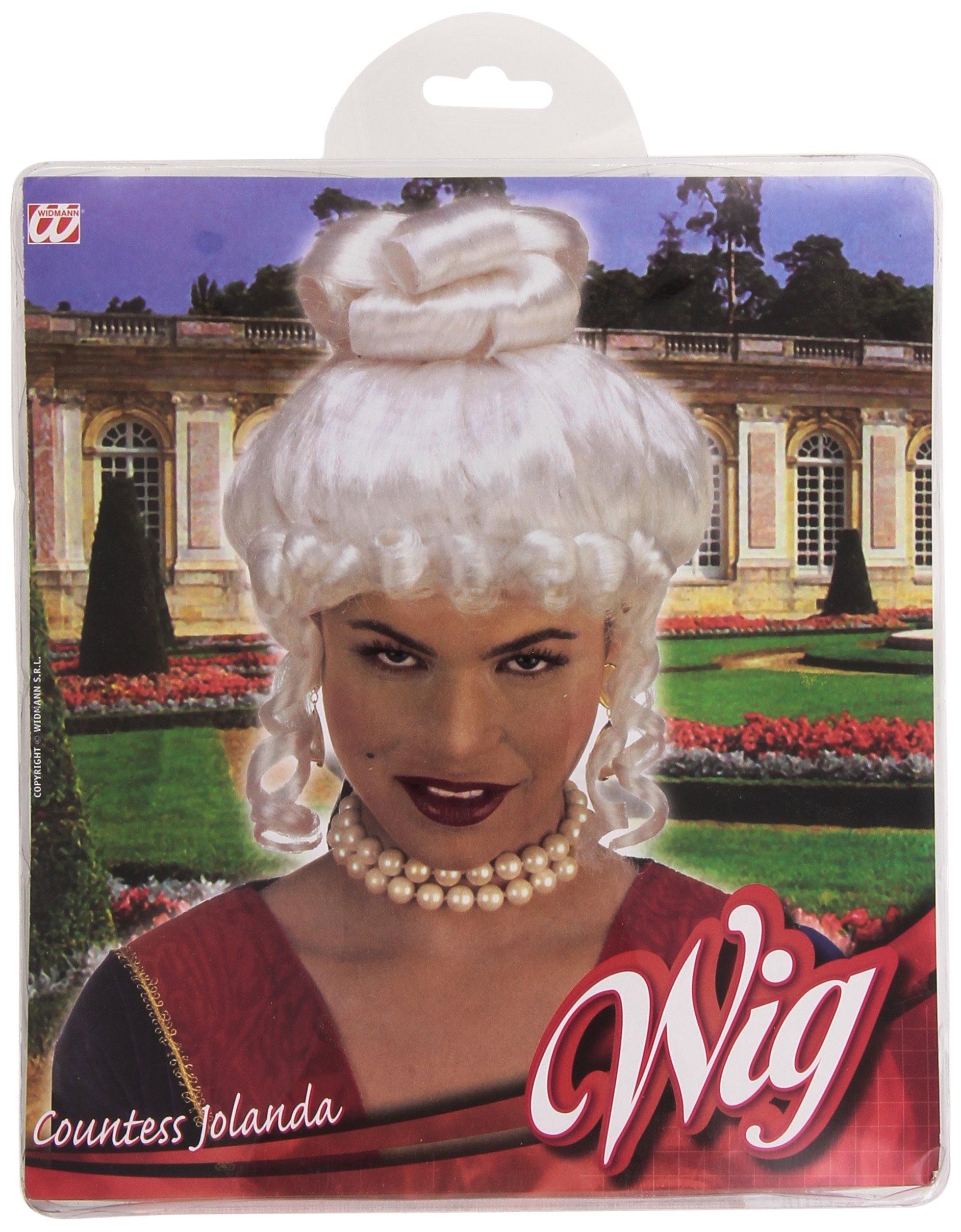 Countess Jolanda White Wig for Hair Accessory Fancy Dress