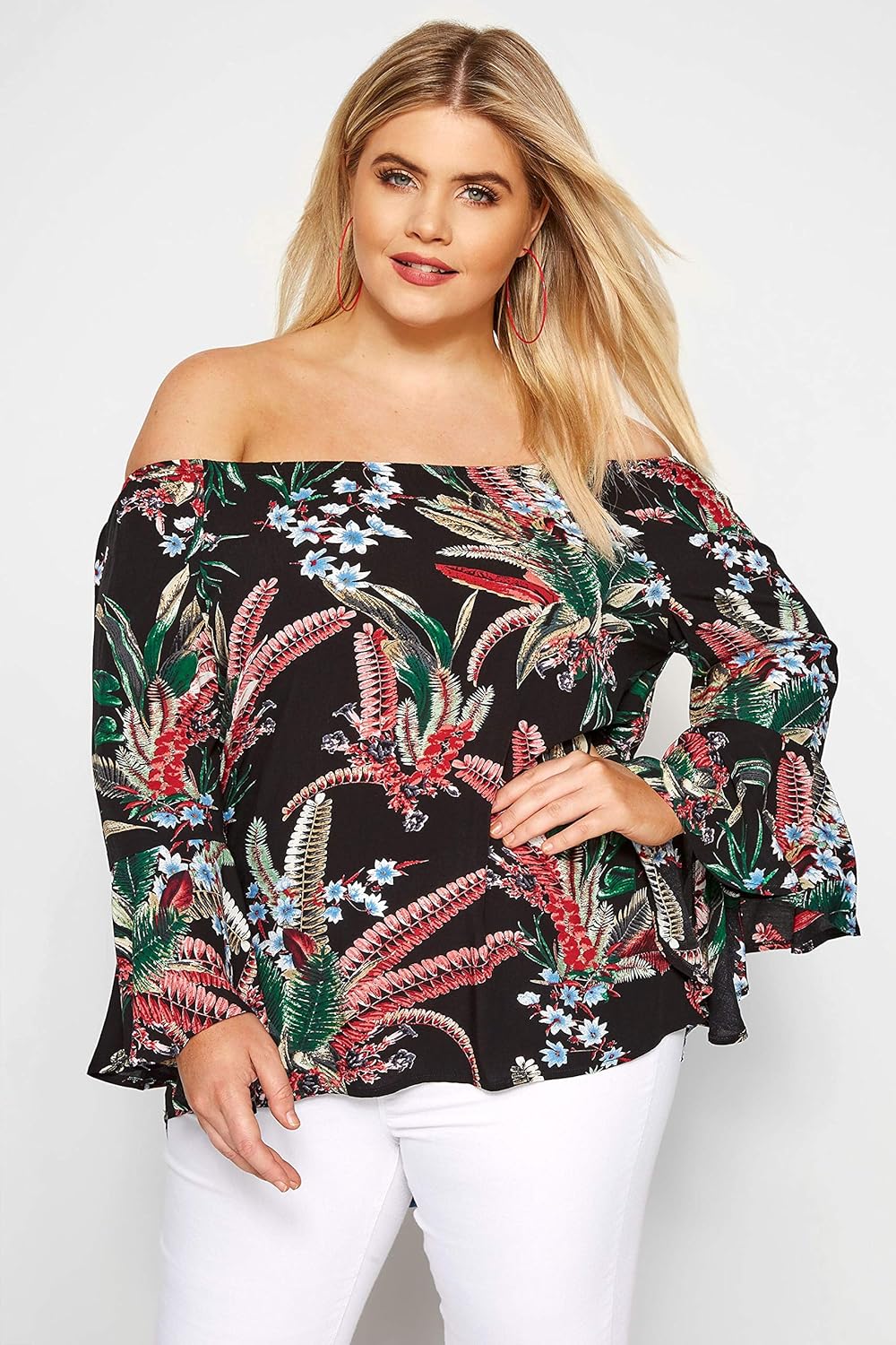 bardot top plus size