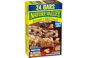 Nature Valley Granola Bars, Sweet and Salty Nut, Variety Pack, 24 ct