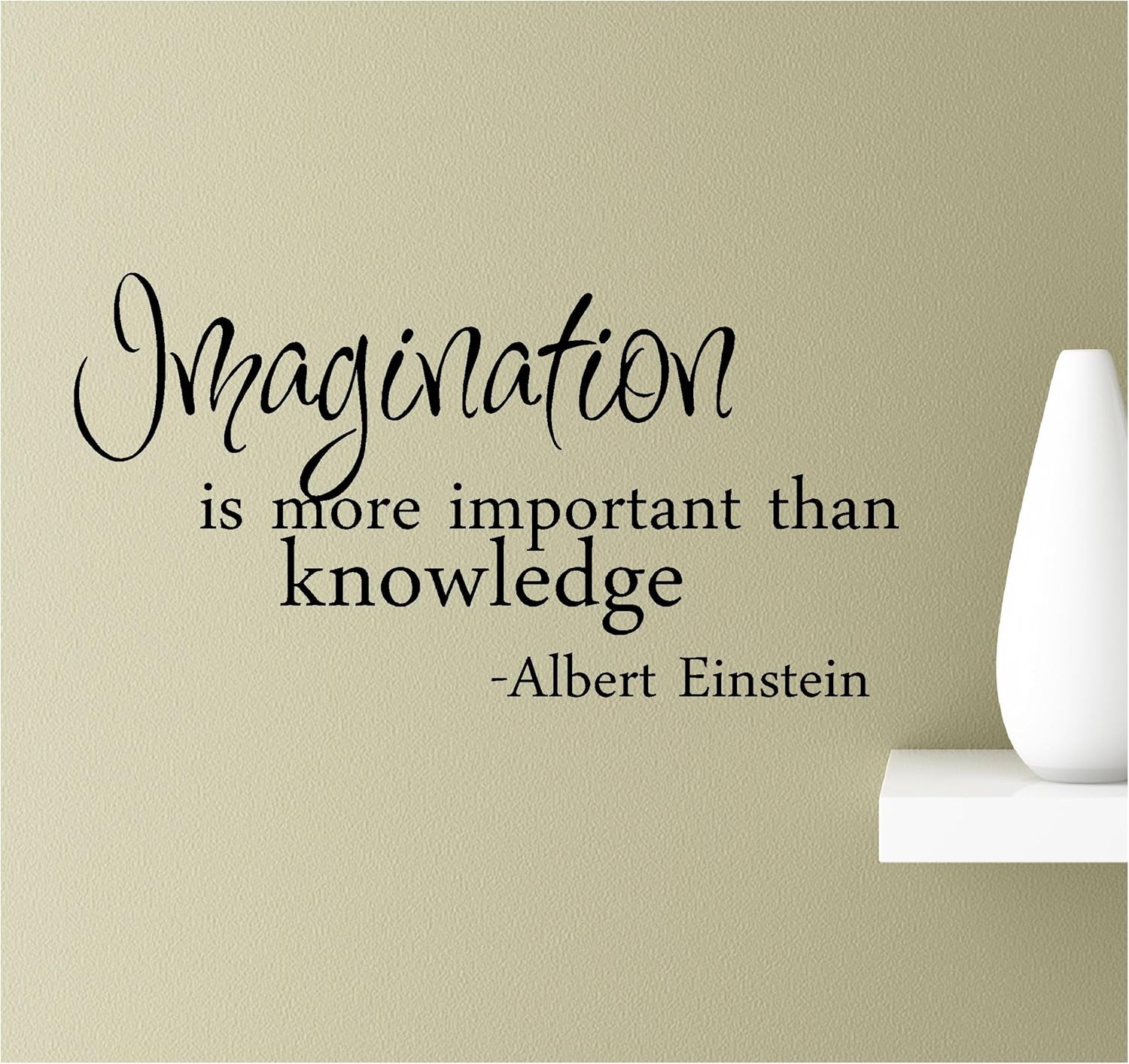 Amazon Com Imagination Is More Important Than Knowledge Albert