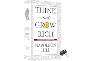 ULIXU Deversion Book Safe Storage Box with Real Pages Combination Lock and Key Lock Box Money Safe Book Storage Lock Boxes for Personal Items 9.3''x6.1''x2.3'' (Think-Key)