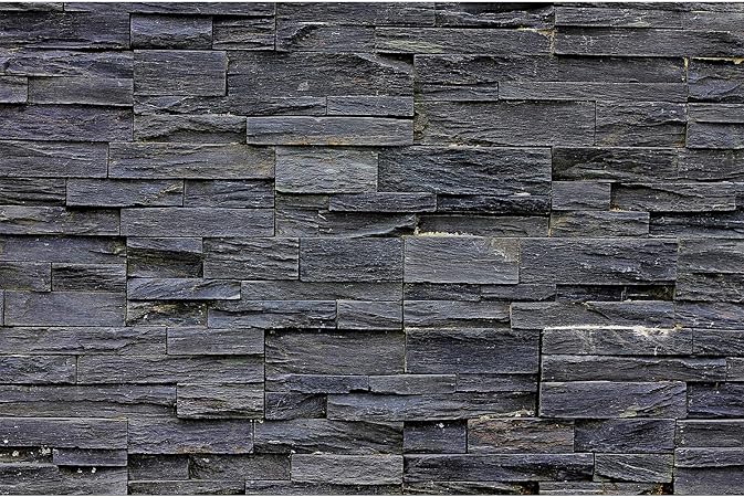 Great Art Fototapete 3d Effekt Black Stonewall Wandbild Dekoration Tapete In Steinoptik Schwarz Steinwand Wohnzimmer 3d Tapete Stein Foto Tapete Wandtapete Fotoposter Wanddeko 210x140 Cm Amazon De Kuche Haushalt