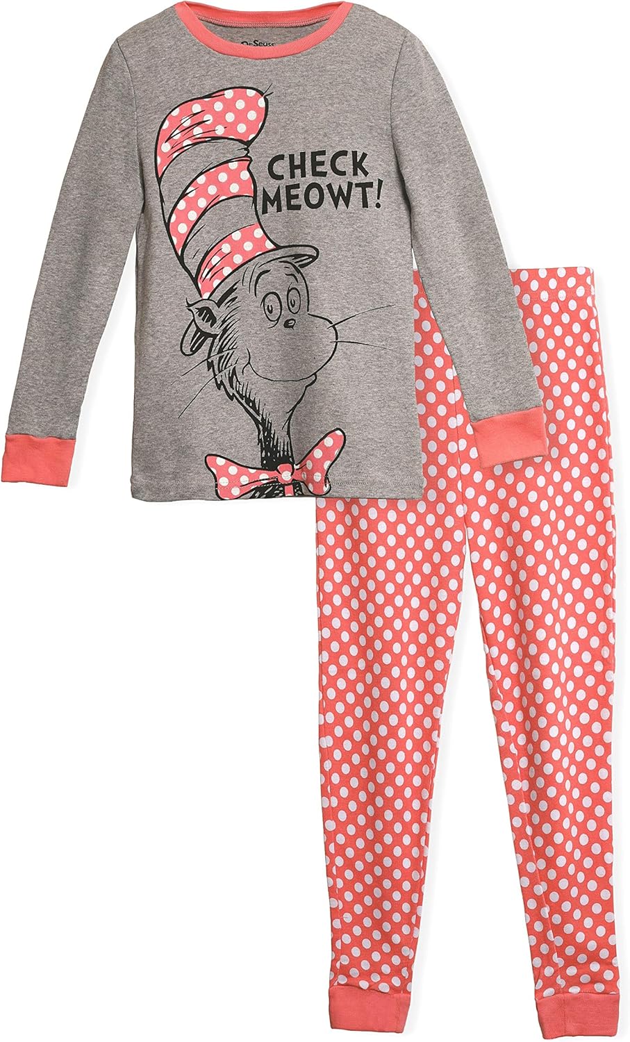 MJC Girls' Dr. Seuss Cat in The Hat 