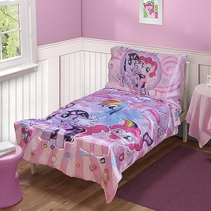 My Little Pony Toddler Bedding Set Pink Amazon In Electronics