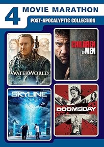 4 Movie Marathon: Post-Apocalyptic Collection (Waterworld / Skyline / Children of Men / Doomsday)