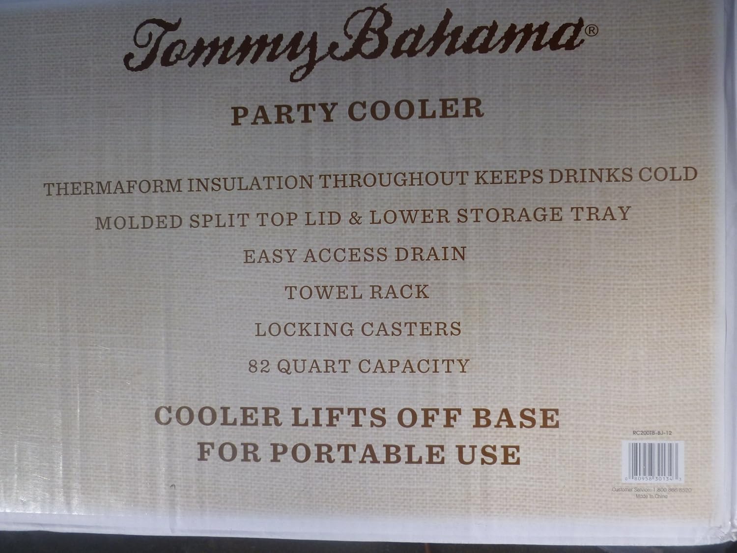tommy bahama cooler bjs