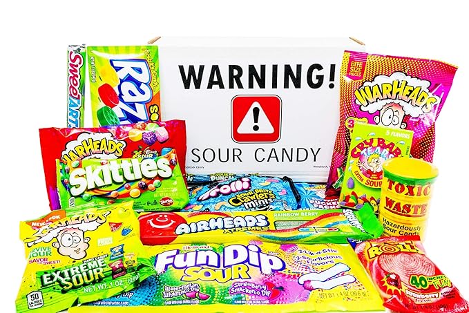 Super Sour Candy Variety Pack Gift 