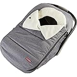 Skip Hop Winter Car Seat Cover, Stroll & Go, Heather Grey 16x3x27 Inch (Pack of 1)