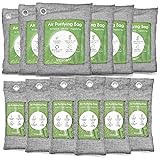 12 Pack Bamboo Air Purifying Bag, Activated