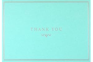 Blue Elegance Thank You Notes (Stationery, Note Cards)
