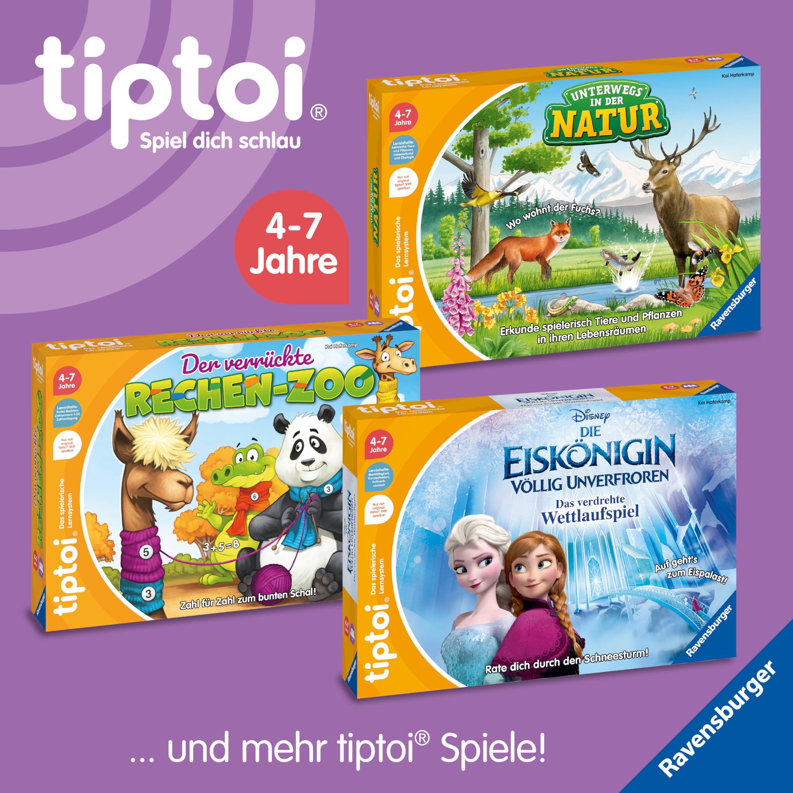 Ravensburger tiptoi Spiel 00202 - PAW Patrol Rettungseinsatz - Lernspiel ab 4 Jahren, lehrreiches Lizenzspiel für Jungen und Mädchen, für 1-4 Spieler