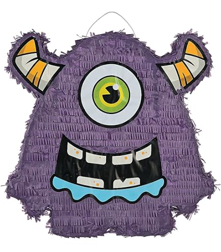 thumbnail image 2 of APINATA4U Devil Emoji Pinata - 20x16x4 Inch Red & Black Halloween Party Decor With Candy Storage 2 of 9
