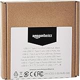 Amazon Basics USB 3.1 Type-C to 4 Port USB Adapter Hub - Black