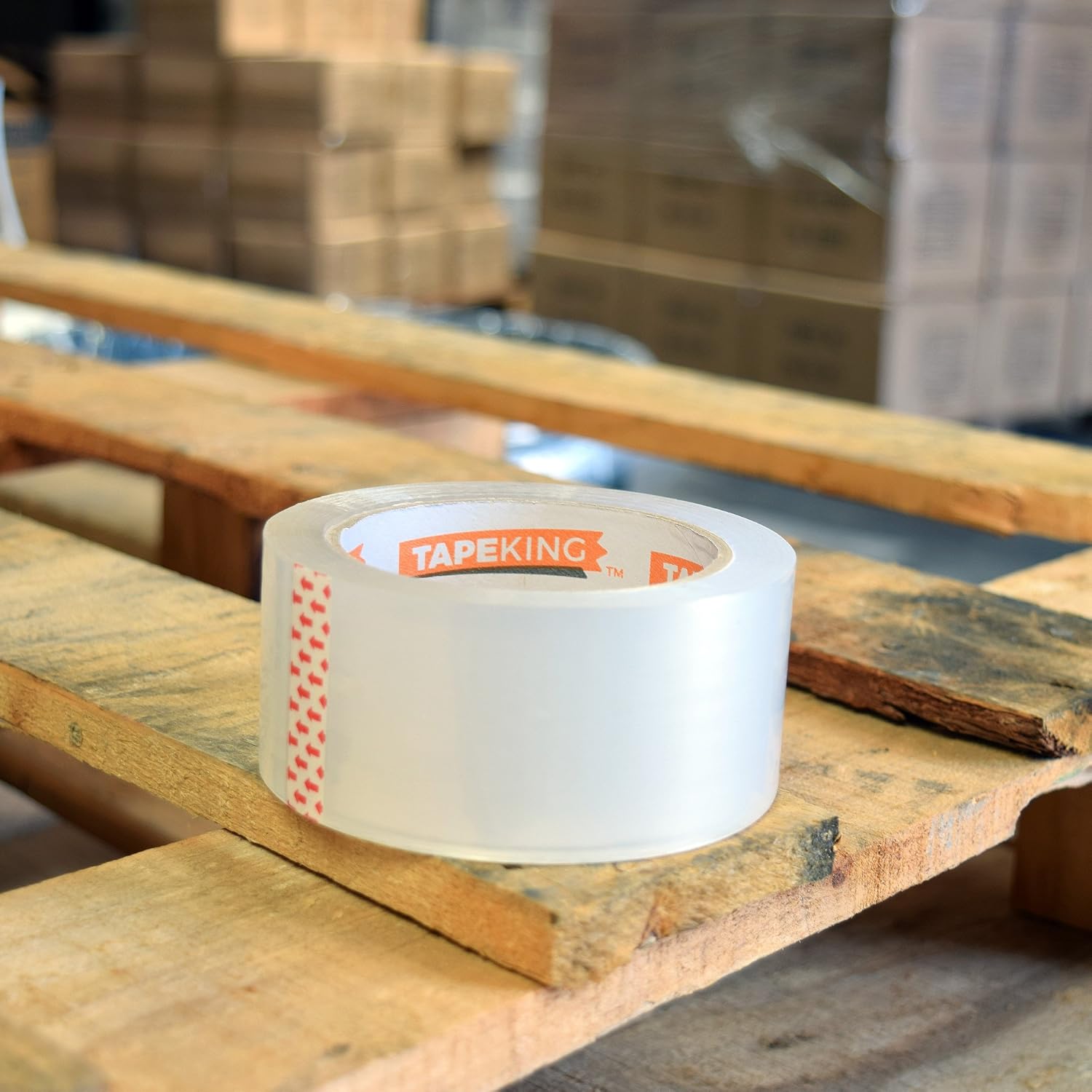 Tape King Clear Packing Tape 60 Yards Per Roll (6 Refill Rolls) 2