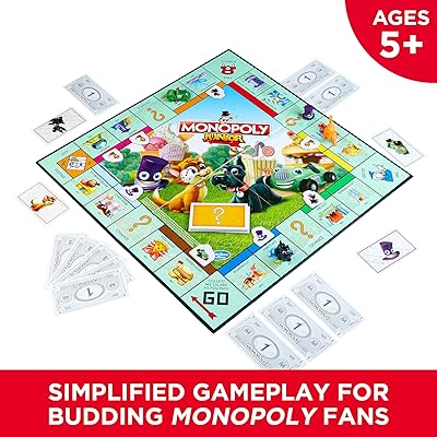 Buy Hasbro Monopoly Junior Board Game Ages 5 And Up Online In Hong Kong B06xyll66y