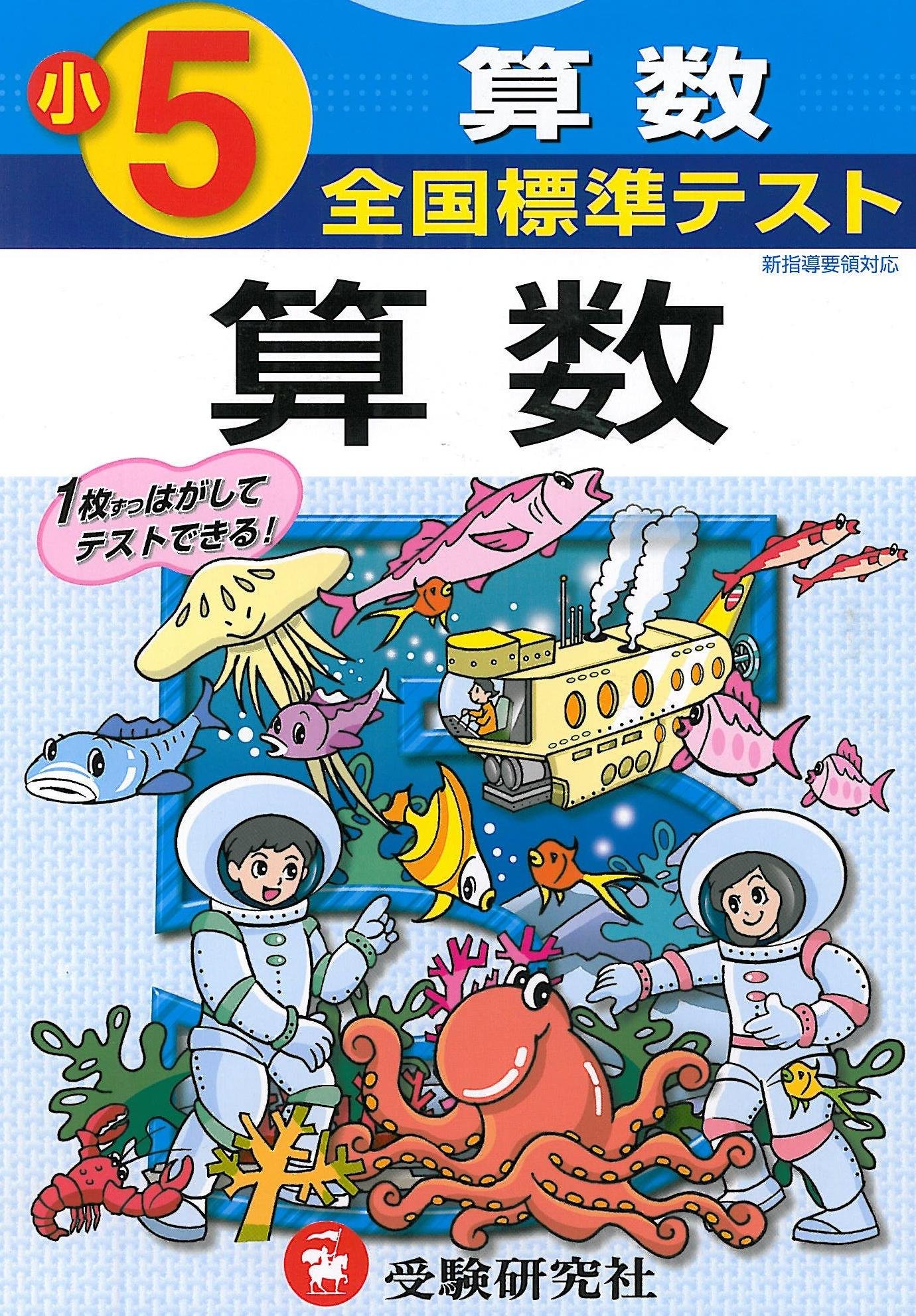 算数 小学5年 全国標準テスト 本 通販 Amazon