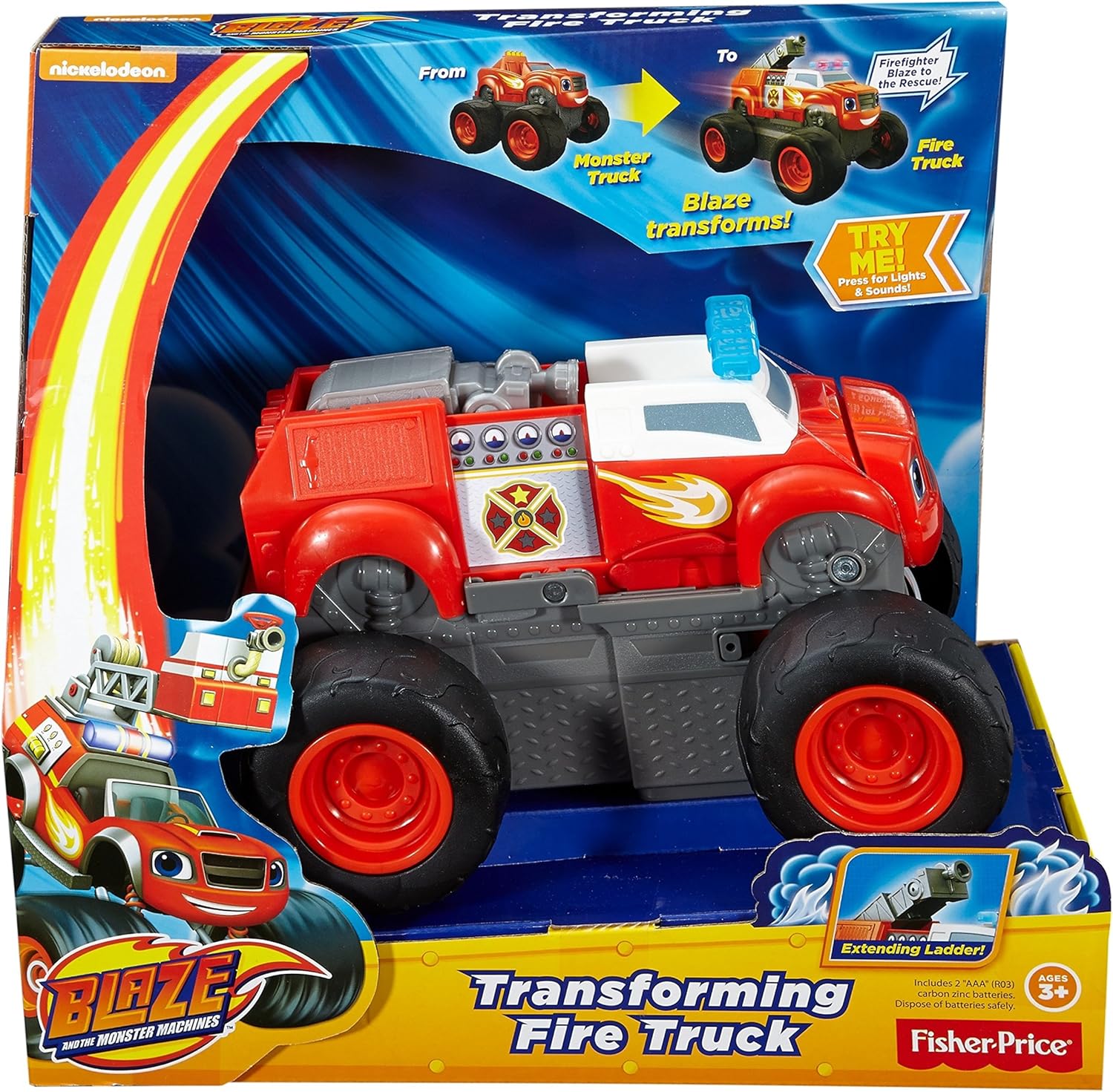 blaze monster machine transformer