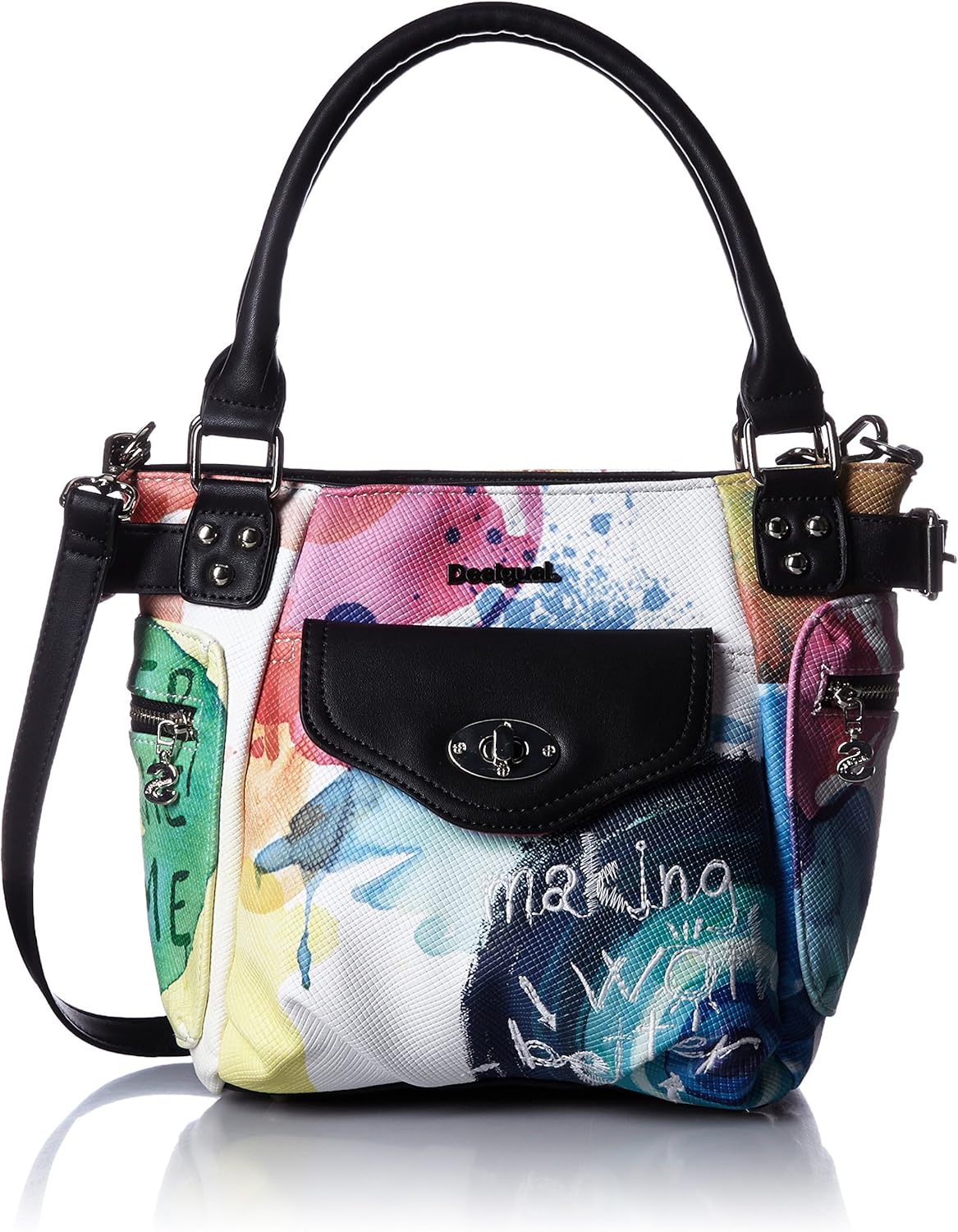 Desigual Womens Mini Mcbee Stroker CrossBody Bag Blanco Amazon.co.uk