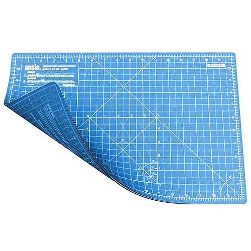ANSIO A2 Double Sided Self Healing 5 Layers Cutting Mat Imperial/Metric