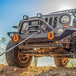 OPENROAD 13500 lb Recovery Winch with Synthetic