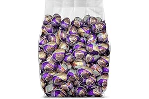 YUMMY CHEW Cadbury Chocolate Creme Egg - 24 individually Wrapped Cadbury Milk Chocolate Easter Eggs - Bulk Cadbury Chocolate Eggs Easter Candy - 1.2 oz Cadbury Eggs Chocolate Filled - 24 Pack