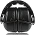 ClearArmor 141001 Safety Ear Muffs Shooters Hearing Protection Folding-Padded Head Band Ear Cups, Black (Certified S3.19 & EN352)