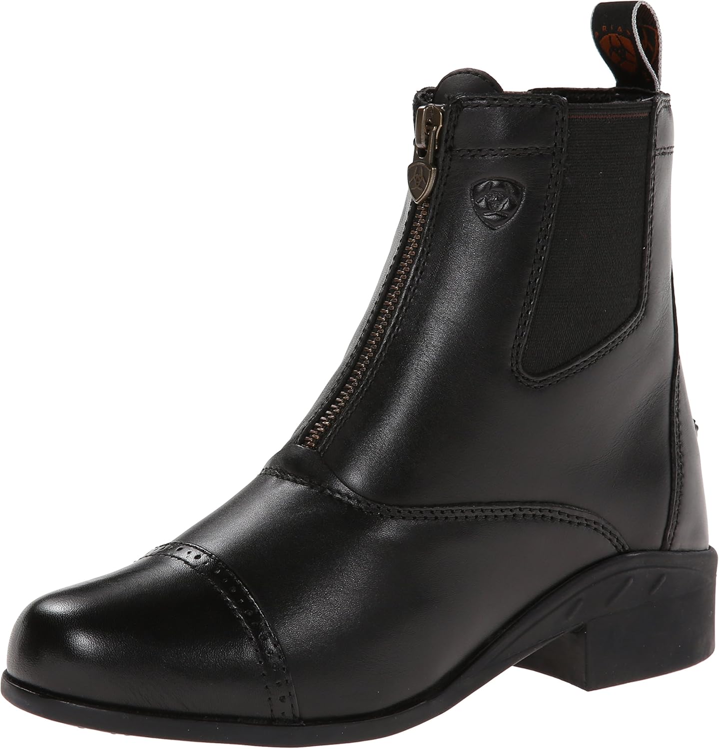 ariat black leather boots