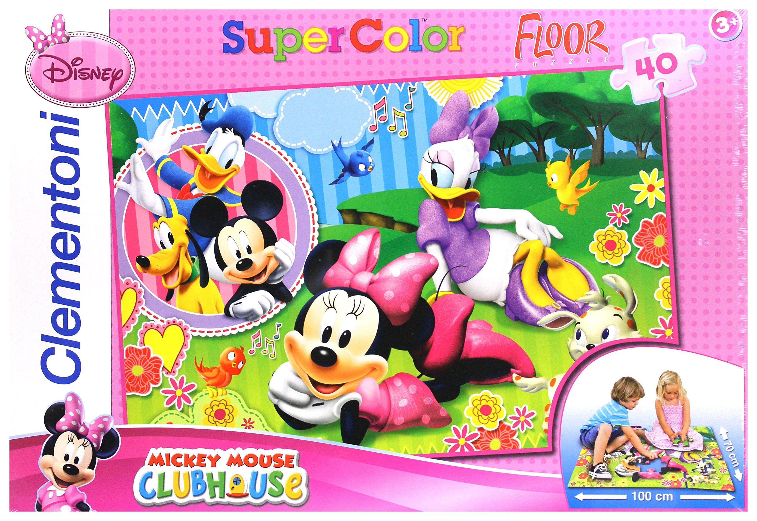 Clementoni Minnie Mouse Floor Puzzle (40-Piece) — image 1