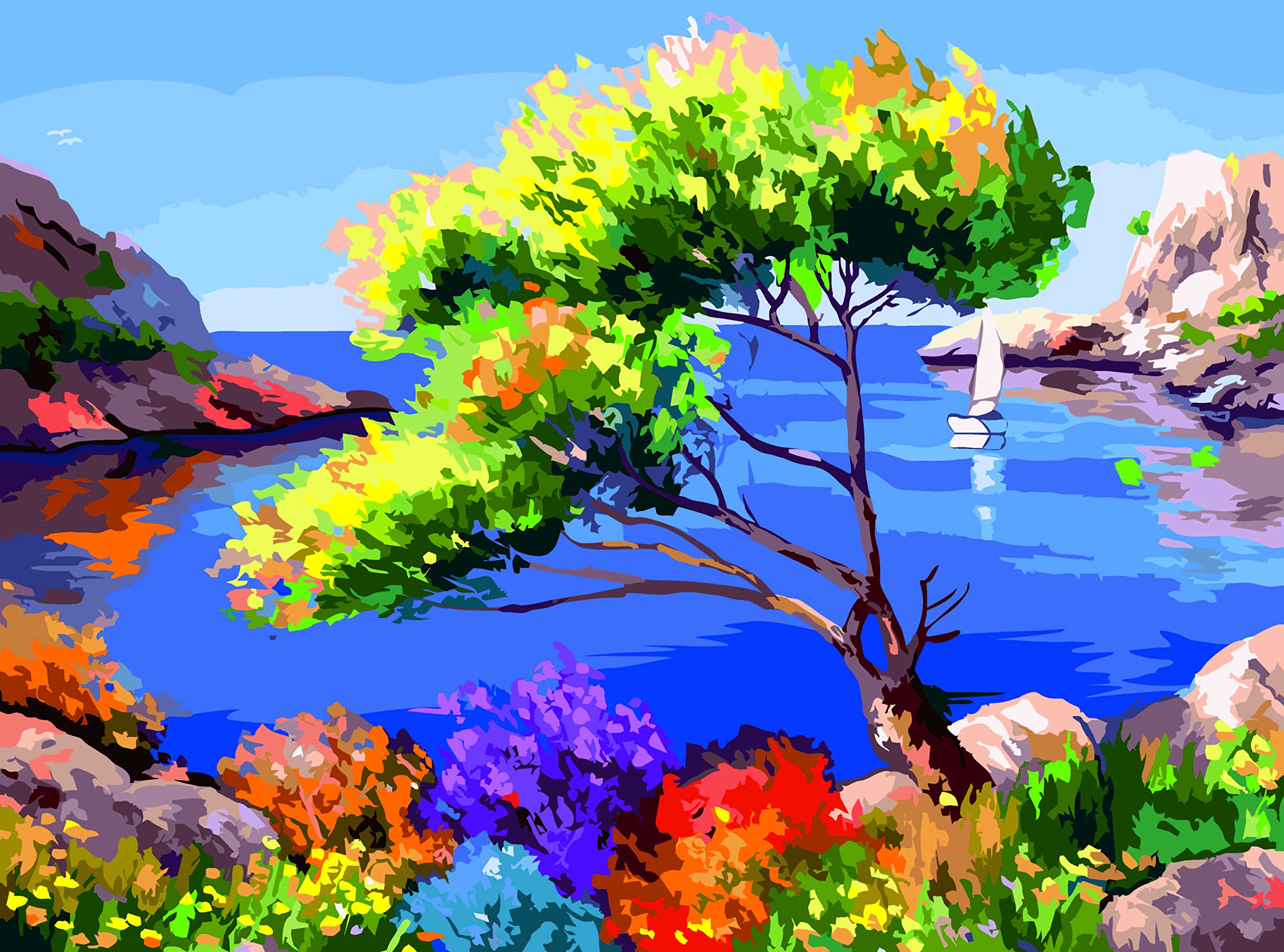 PAINT BY NUMBERS COTE D'AZUR - INTERHOME