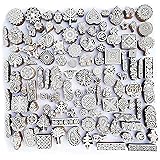 Royal Kraft Assorted Wooden Block Printing Stamps