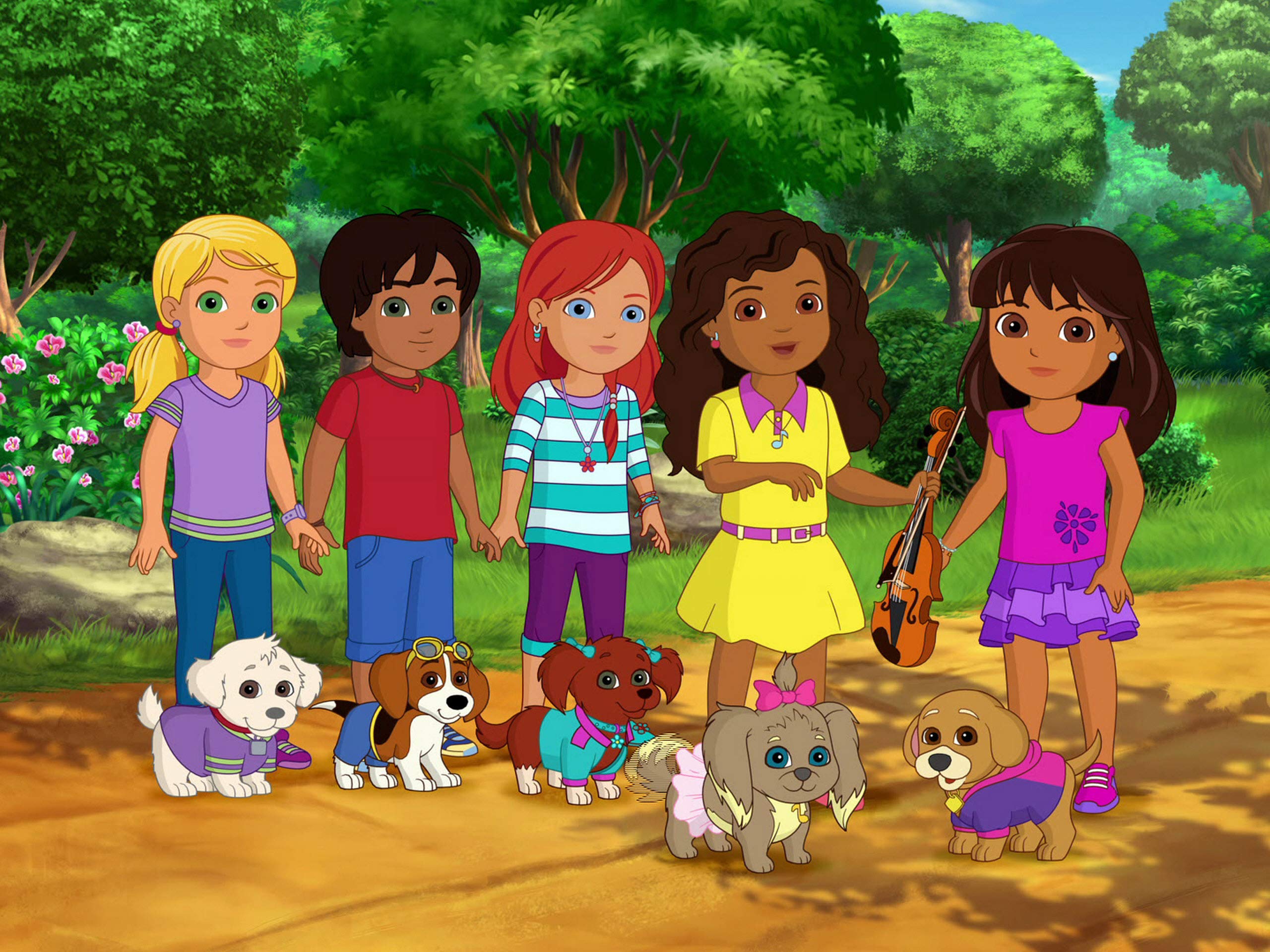 приключения друзей в городе