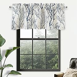 DriftAway Tree Branch Linen Lined Valance Double