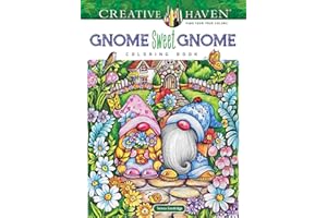 Creative Haven Gnome Sweet Gnome Coloring Book