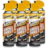 B&rsquo;laster Surface Shield Anti Rust Spray for Metal &ndash; Black Series Rust Prevention Spray for Tools, Equipment &amp; Moving Parts &ndash; Long-Lasting Corrosion Protection with Lanolin-Based Formula &ndash; (Case of 6)