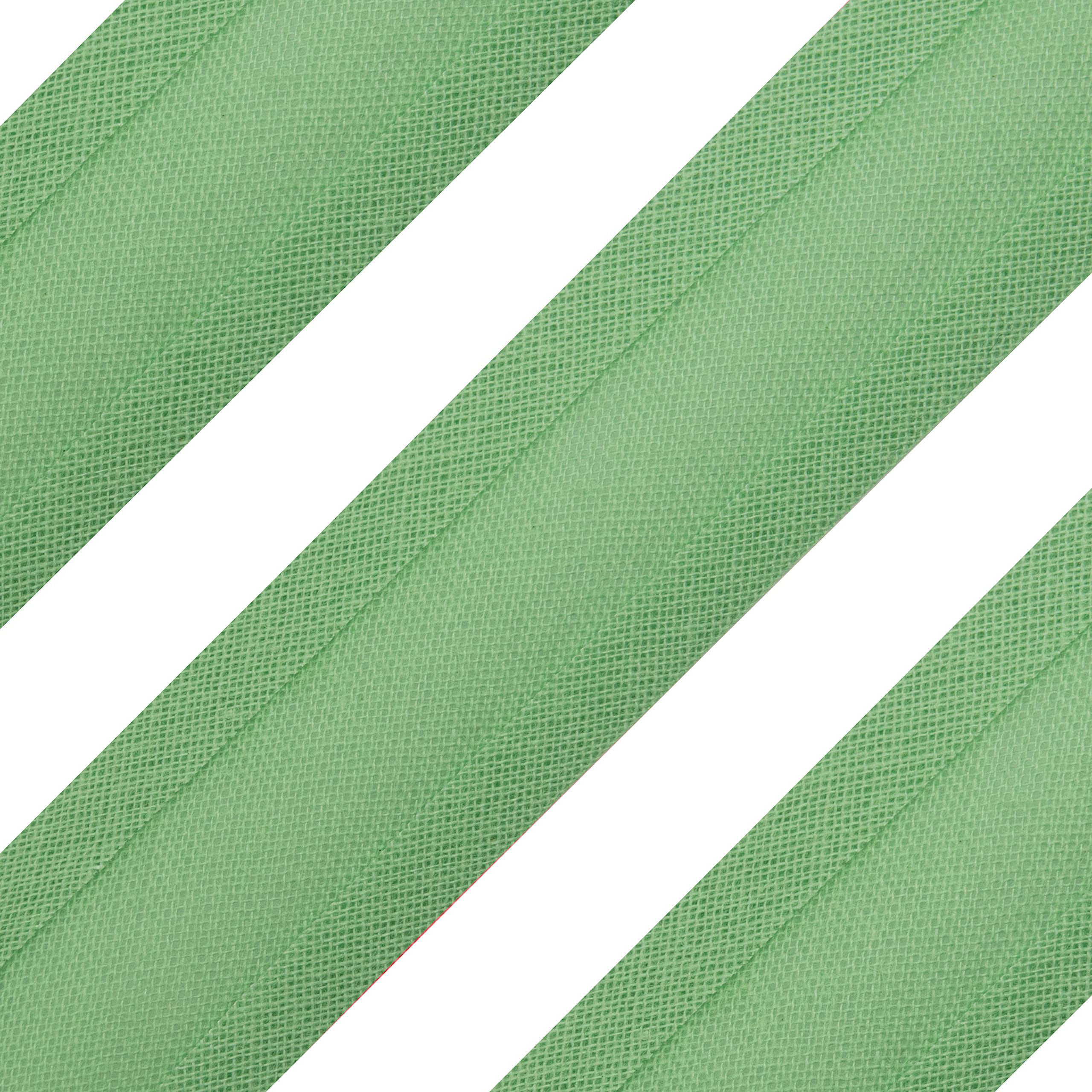 Realm Bias Binding Tape, Cotton, 1 Inch / 25mm - 5 Metres (Spring Green)